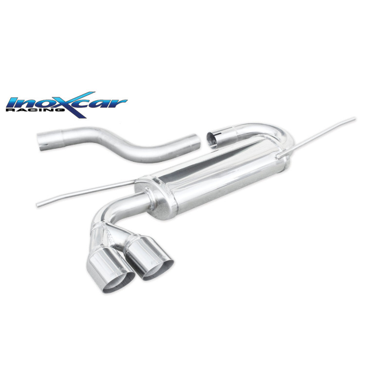 Posteriore con uscita 2 x diam. 80 RACING VOLKSWAGEN GOLF 6 2.0 TDI – 2009 170CV (Cod. I-WGO.43.RA