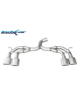 Posteriore senza silenziatore con uscita 2 x ovale 120x80 mm DX+SX – 2014 300CV Volkswagen GOLF 7