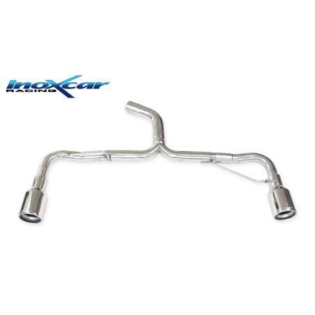 Posteriore senza silenziatore con uscita diam. 102 DX+SX VOLKSWAGEN GOLF 6 2.0 TSI GTI – 2009 210C