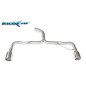 Posteriore senza silenziatore con uscita diam. 102 DX+SX VOLKSWAGEN GOLF 6 2.0 TSI GTI – 2009 210C