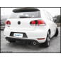 Posteriore senza silenziatore con uscita diam. 102 DX+SX VOLKSWAGEN GOLF 6 2.0 TSI GTI – 2009 210C
