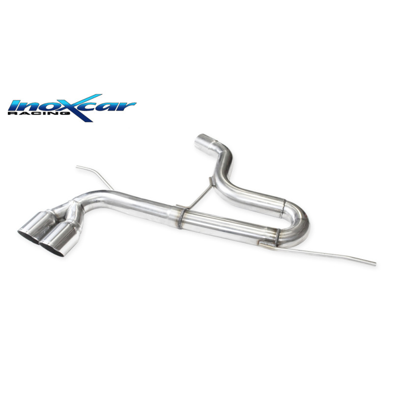 Posteriore senza silenziatore con uscita 2x80 RACING VOLKSWAGEN GOLF 5 2.0 TFSI GTI – 2004 200CV (