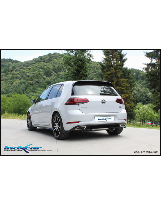 Posteriore silenziato VOLKSWAGEN GOLF 7.5 1.4 TSI – 2017 125CV (Cod. I-WGO.69)