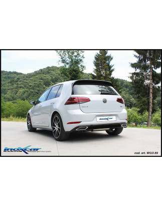 Posteriore silenziato VOLKSWAGEN GOLF 7.5 1.4 TSI – 2017 125CV (Cod. I-WGO.69)