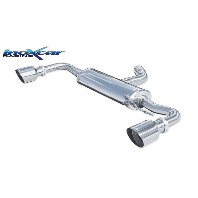Posteriore con uscita singola diam.102 RACING DX+SX VOLKSWAGEN MAGGIOLINO 2.0 TFSI – 2012 200CV (C