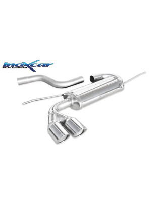 Posteriore con uscita 2 x diam. 80 X-RACE VOLKSWAGEN SCIROCCO 2.0 TDI – 2008 140CV (Cod. I-WSCI.05