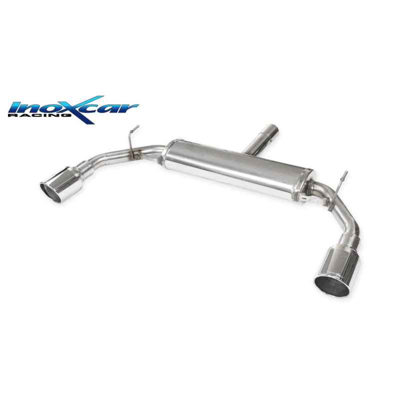 Posteriore con uscita diam. 110 X-RACE DX+SX ALFA ROMEO GIULIETTA 1750 TBI – 2014 241CV (Cod. I-AL