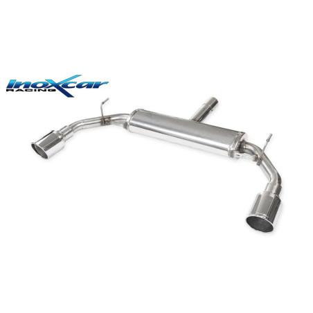 Posteriore con uscita diam. 110 X-RACE DX+SX ALFA ROMEO GIULIETTA 1750 TBI – 2014 241CV (Cod. I-AL