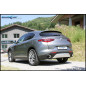 Posteriore silenziato con uscita diam. 114 Black Ceramic DX+SX ALFA ROMEO STELVIO 2.0 TURBO Q4 – 2