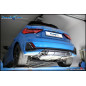 Posteriore senza silenziatore con uscita 2 x diam. 70 RACING AUDI A1 GB 40TFSI 2.0T – 2018 200CV (