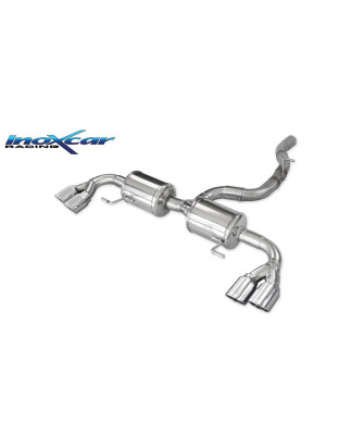 Posteriore con uscita 2x diam. 80 X-RACE DX+SX AUDI S1 – 2014 231CV A1 (type 8X) (Cod. I-AUS1.02.X