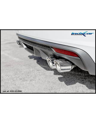 Posteriore con uscita 2x diam. 80 X-RACE DX+SX AUDI S1 – 2014 231CV A1 (type 8X) (Cod. I-AUS1.02.X