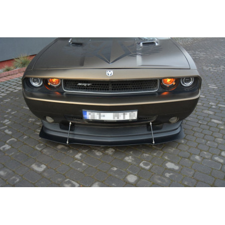 Splitter anteriore Hybrid V.1 DODGE CHALLENGER MK3. PHASE-I SRT8 COUPE (Cod. M-DO-CHL-3-SRT8-FD1G+CN