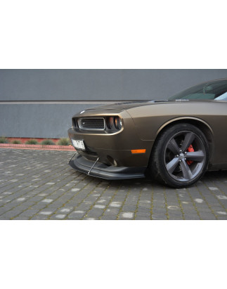 Splitter anteriore Hybrid V.1 DODGE CHALLENGER MK3. PHASE-I SRT8 COUPE (Cod. M-DO-CHL-3-SRT8-FD1G+CN