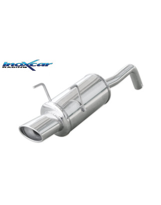Posteriore con uscita singola ovale 120x80 mm FIAT PANDA 100HP – 2006 (Cod. I-FIPA.02.120 )