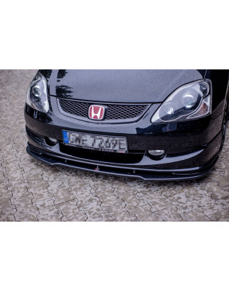 SPLITTER ANTERIORE V.1 HONDA CIVIC EP3 (MK7) TYPE-R/S FACELIFT (Cod. M-HO-CI-7-TYPE-R/S-FD1G)