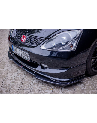 SPLITTER ANTERIORE V.1 HONDA CIVIC EP3 (MK7) TYPE-R/S FACELIFT (Cod. M-HO-CI-7-TYPE-R/S-FD1G)