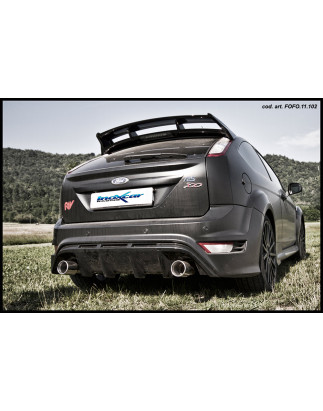 Posteriore con uscita singola diam. 102 DX+SX FORD FOCUS 2.5T RS – 2010-2011 350CV MK2 (Cod. I-FOF
