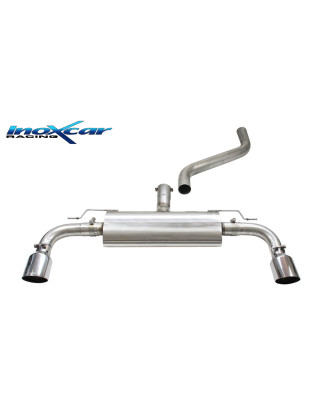 Posteriore silenziato con uscita diam. 100 RACING DX+SX – 2024 Ford FOCUS MK4 (Cod. I-FOFO.20.10RA