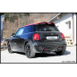 Posteriore con uscita centrale 2 x diam. 90 RACING MINI COOPER S 2.0 – 2014 192CV (F56) (Cod. I-MI