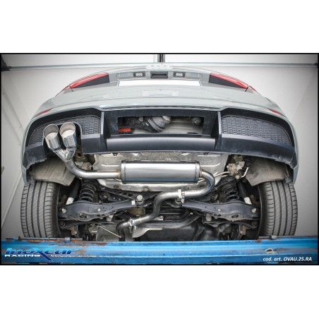 Posteriore con uscita 2 x diam. 80 RACING AUDI A3 – 2017 S3 RS3 (type 8V) SB (Cod. I-OVAU.33.RA)