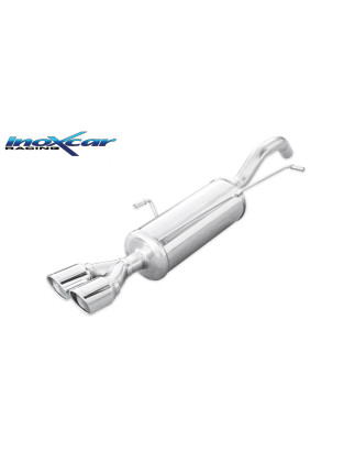 Posteriore con uscita 2 x diam. 80 X-RACE – 2010 156CV Peugeot RCZ (Cod. I-PERCZ.01.XR80)