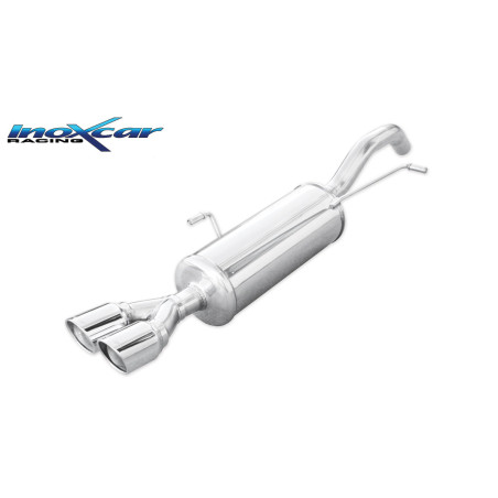 Posteriore con uscita 2 x diam. 80 X-RACE – 2010 156CV Peugeot RCZ (Cod. I-PERCZ.01.XR80)