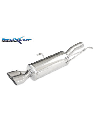 Posteriore con uscita 2 x diam. 80 RACING PEUGEOT RCZ 1.6 THP – 2010 200CV (Cod. I-PERCZ.03.RA)