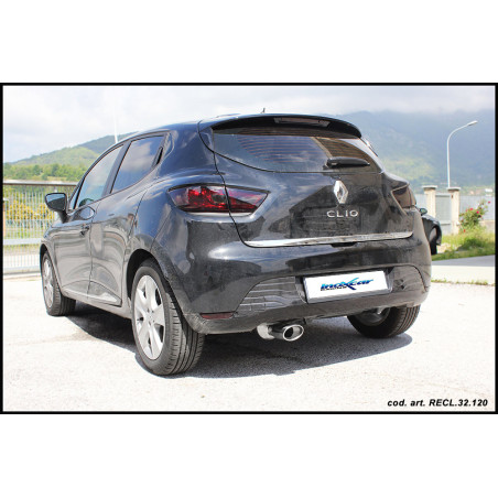 Posteriore con uscita 2 x diam. 80 X-RACE RENAULT CLIO 4 1.2 – 2013 75CV (Cod. I-RECL.32.XR80)