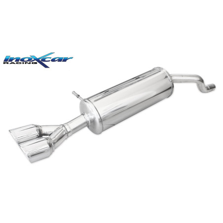 Posteriore con uscita 2 x diam. 80 X-RACE RENAULT CLIO 4 GT 1.2 – 2013 120CV (Cod. I-RECL.35.XR80)