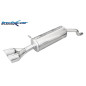 Posteriore con uscita 2 x diam. 80 X-RACE RENAULT CLIO 4 GT 1.2 – 2013 120CV (Cod. I-RECL.35.XR80)