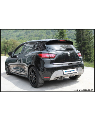 Posteriore con uscita 2 x diam. 80 X-RACE RENAULT CLIO 4 GT 1.2 – 2013 120CV (Cod. I-RECL.35.XR80)