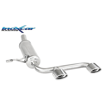 Posteriore con uscita centrale 2 x ovale 120x80 mm RENAULT MEGANE II 2.0 16V RS TURBO – 2004 225CV