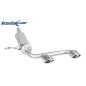 Posteriore con uscita centrale 2 x ovale 120x80 mm RENAULT MEGANE II 2.0 16V RS TURBO – 2004 225CV