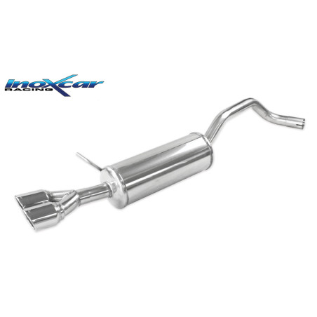 Posteriore con uscita 2 x diam. 80 X-RACE – 2015 110CV Seat IBIZA (type 6J) SC (Cod. I-SEIB.25.XR8