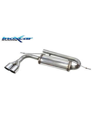 Posteriore silenziato con uscita 2 x diam. 80 RACING SEAT LEON – 2018 (type 5F) (Cod. I-SELE.27.RA
