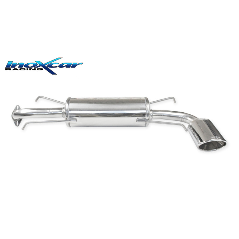Posteriore con uscita singola ovale 150x105 mm SUBARU IMPREZA 4WD 2.0R – 2007 150CV (Cod. I-SUIM.2
