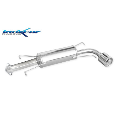 Posteriore con uscita singola diam. 120 MEGA SUBARU IMPREZA 4WD 2.5 WRX – 2008 230CV (Cod. I-SUIM.