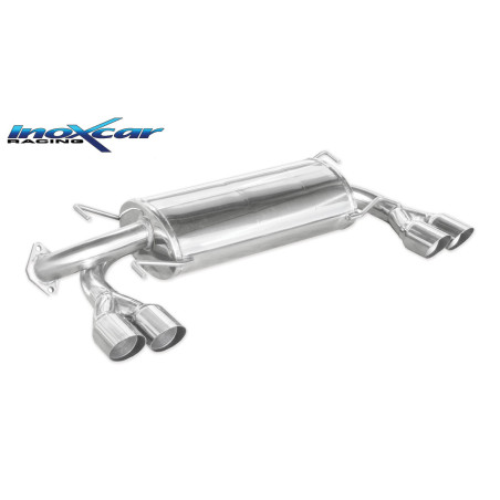 Posteriore con uscita 2 x diam. 80 RACING DX+SX SUBARU IMPREZA 4WD 2.5T WRX STI 08MY – 2008 300CV 