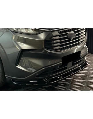 Spoiler Anteriore Ford Transit / Toureo Custom MK2 2024+ Nero lucido (Cod. E-TCF6350)