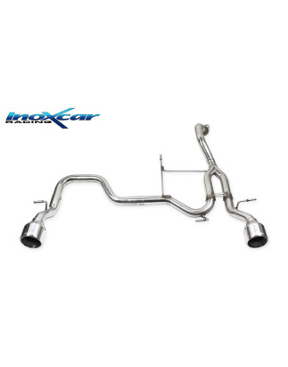 Posteriore senza silenziatore con uscita diam. 102 DX+SX SUZUKI SWIFT SPORT 1.4 – 2018 140CV (Cod.