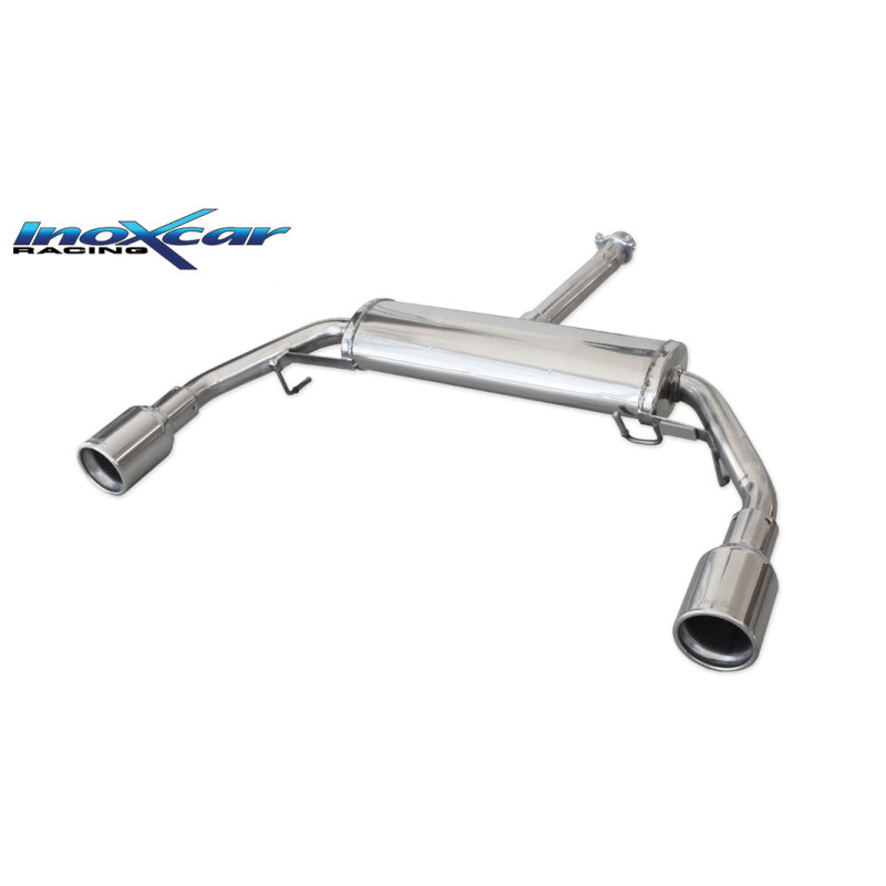 Posteriore DUPLEX con uscita diam. 102Montaggio esclusivo spoiler originale Giulietta 1750 TBi ALFA 