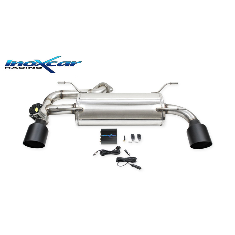 Posteriore con uscita diam. 114 RACING BLACK CERAMIC DX+SX e Valvola SU – 2022 Subaru BRZ (Cod. I-