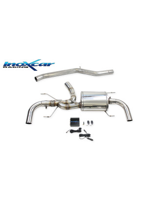 Posteriore con silenziatore – DX+SX e Valvola ALFA ROMEO GIULIA Q4 VELOC 2016 280CV (Cod. I-VALV.G
