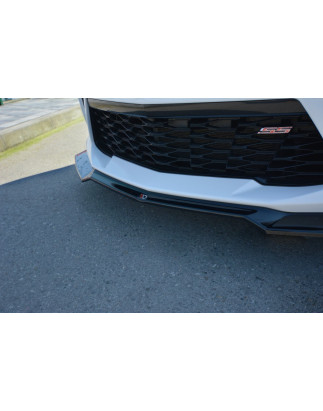 SPLITTER ANTERIORE V.1 CHEVROLET CAMARO 6TH-GEN. PHASE-I 2SS COUPE (Cod. M-CH-CA-6-2SS-FD1G)