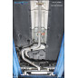 Terminale silenziato con uscita diam. 100 RACING BLACK CERAMIC DX+SX e Valvola montaggio motorino el