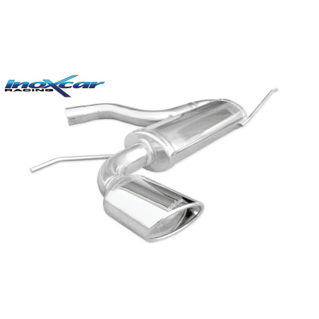 Posteriore con uscita singola ovale 120x80 OBLIQUO VOLKSWAGEN GOLF 5 2.0 TFSI GTI – 2004 200CV (Co