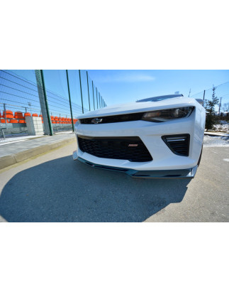 SPLITTER ANTERIORE V.1 CHEVROLET CAMARO 6TH-GEN. PHASE-I 2SS COUPE (Cod. M-CH-CA-6-2SS-FD1G)