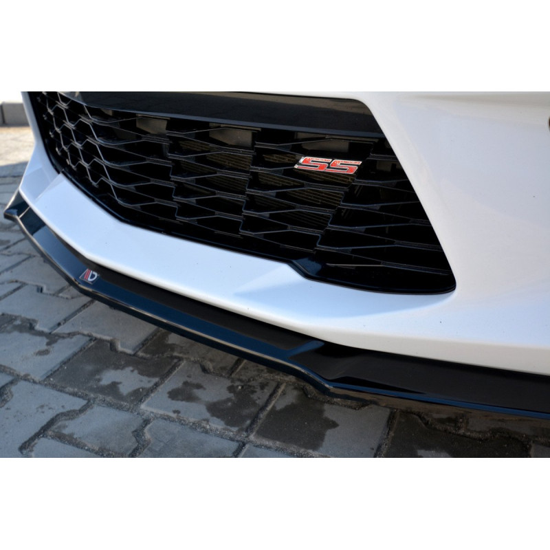 SPLITTER ANTERIORE V.2 CHEVROLET CAMARO 6TH-GEN. PHASE-I 2SS COUPE (Cod. M-CH-CA-6-2SS-FD2G)