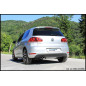 Posteriore con uscita 2 x diam. 80 X-RACE VOLKSWAGEN GOLF 6 2.0 TDI – 2009 170CV (Cod. I-WGO.43.XR